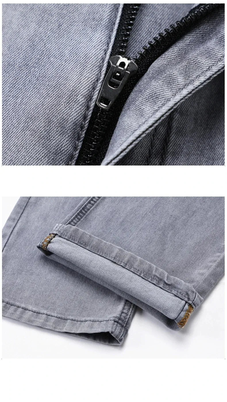 Men's Straight-Leg Stretch Jeans
