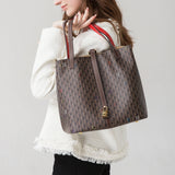 CHCH Women's Tote Bag Autumn New Large Capacity Coffee Color Commuter Women's Bag