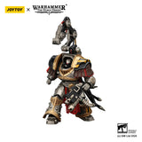 [IN STOCK]JOYTOY Warhammer 40K 1/18 Action Figure Iron Warriors Warsmithwith  Graviton Crusher Hammer figures Toys