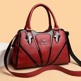 Women Bags Luxury Handbags Fashion Totes Ladies Shoulder Bags High Quality PU Leather Casual Totes Top Handle Shoulder Messenger