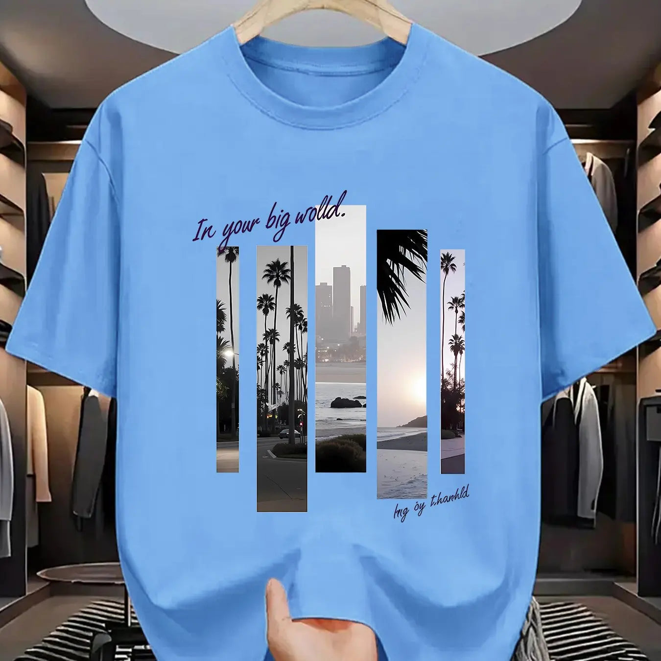 Men’s Premium Cotton Graphic Tee
