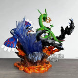 35cm/13.78in Anime Pokemon Figure Groudon Kyogre Rayquaza Action Figures Pvc Collection Model Toys for Childre Gifts