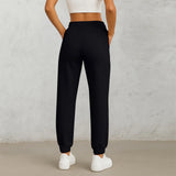 Women's High-Waist Drawstring Straight-Leg Pants