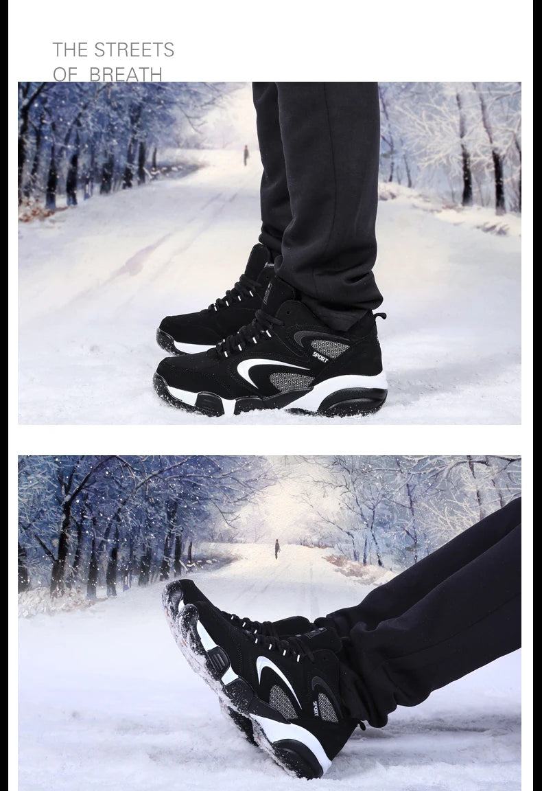 Men's Casual Sneakers with Mesh Lining