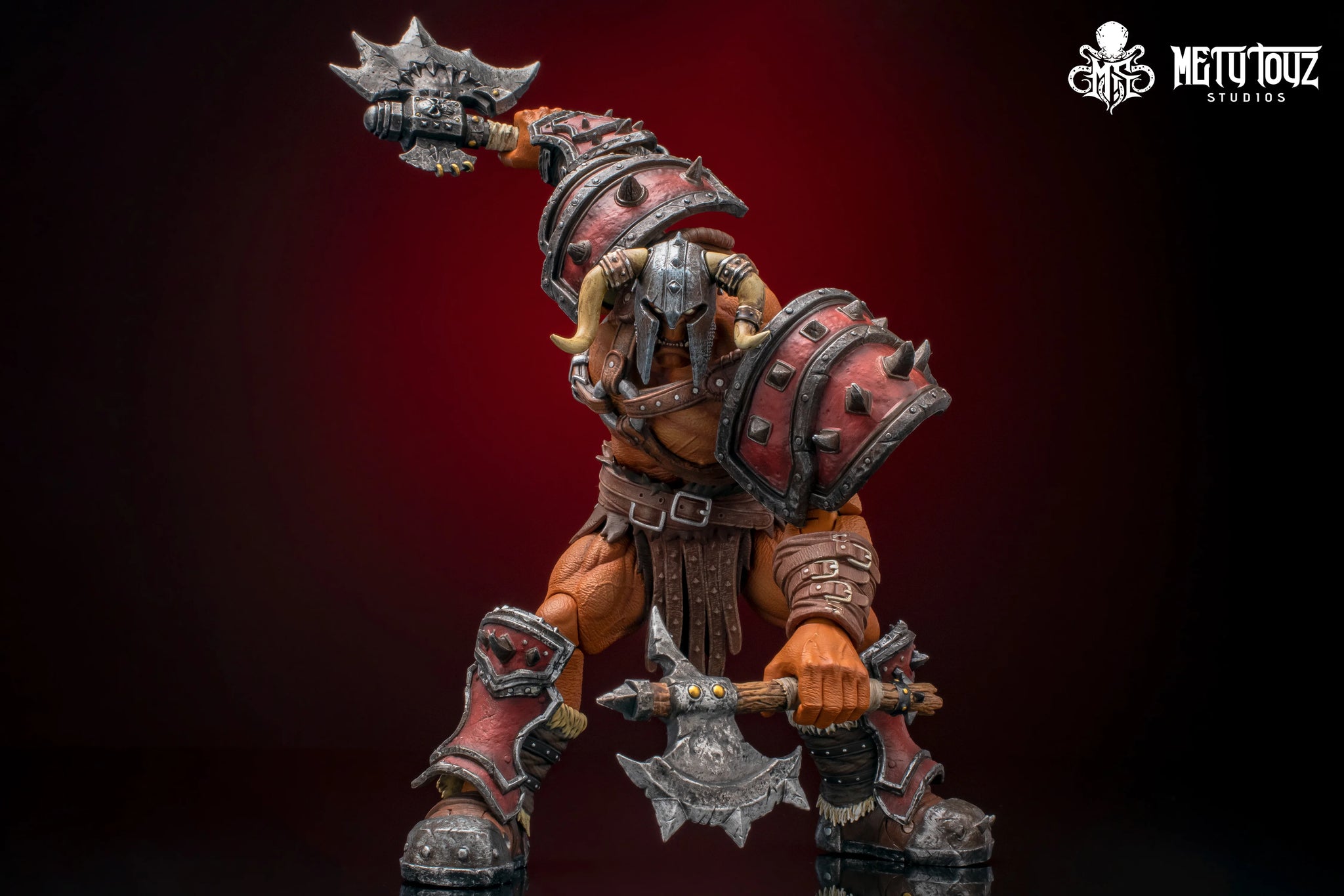 Metytoyz Limited Adventurer World Orc Ork Captain Kagas Bounty Hunter Bloody Hands Morlock Soldier Action Figure Special Edition