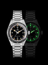 New THORN T026 Automatic Watch 38mm Sapphire 316L Stainless Steel PT5000/Swiss Ronda Movement Vintage Style Luminous Men's Watch