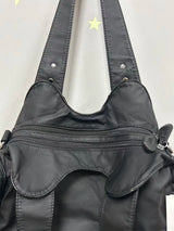 Vintage Women Handbags Fashion PU Leather Shoulder Bags Female Satchel Big-capacity Shoulder Purse Bag bolsa feminina