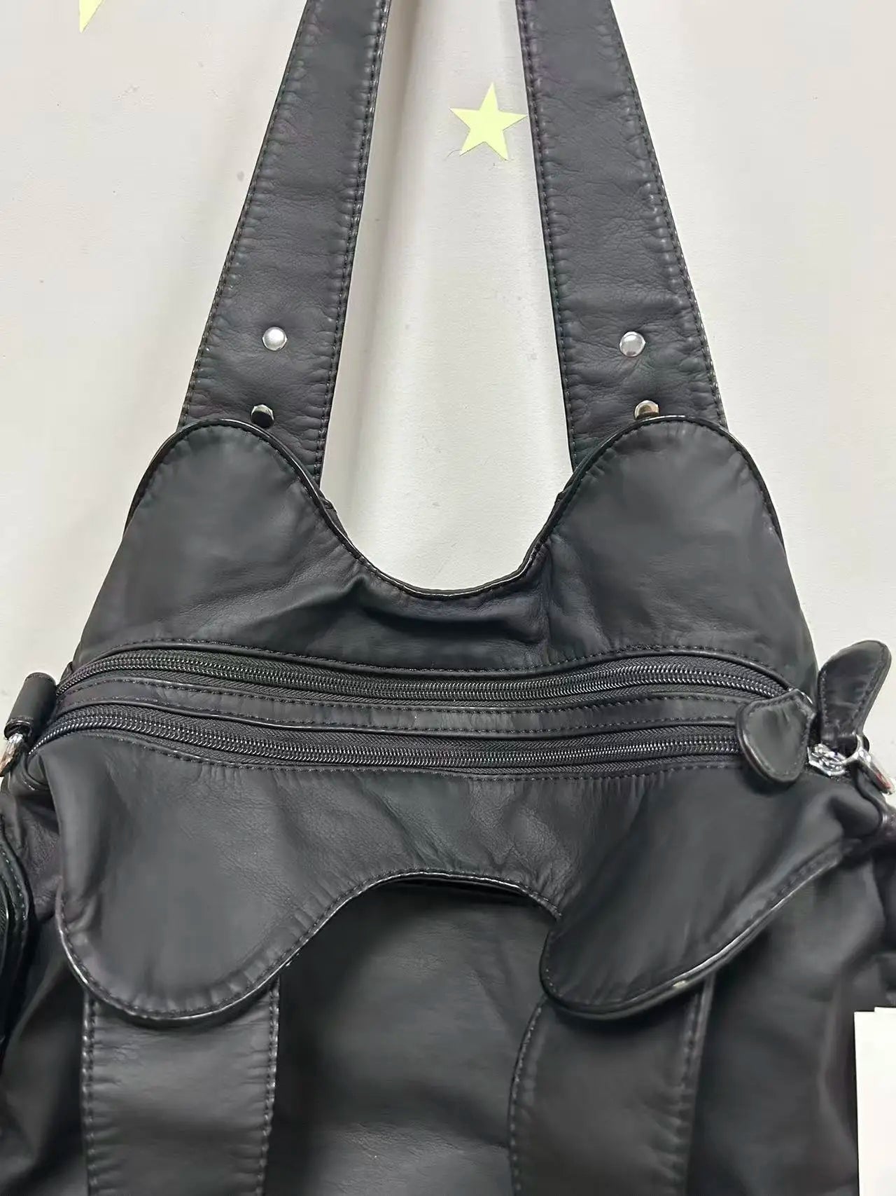 Vintage Women Handbags Fashion PU Leather Shoulder Bags Female Satchel Big-capacity Shoulder Purse Bag bolsa feminina