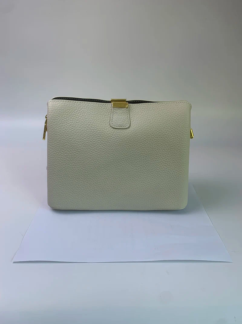 Women's Genuine Leather Handbag Luxury Bucket Style Casual Lady Fashion Shoulder Crossbody Messenger Bag for Girls 2025 Hot Sale