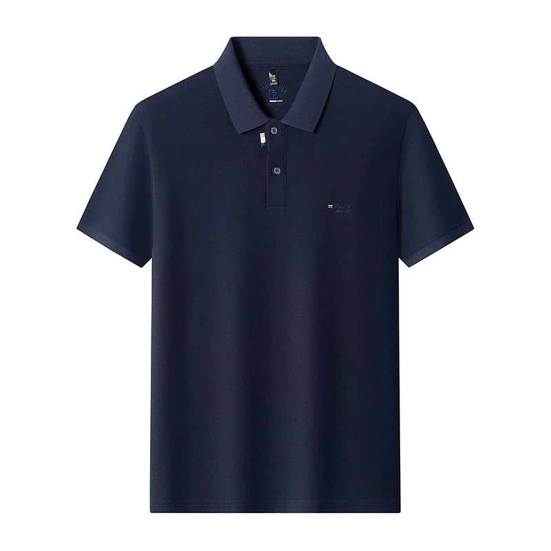 Men's Refined Short Sleeve Polo Shirt | Business Casual