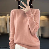 Women's Merino Wool Crew Neck Sweater