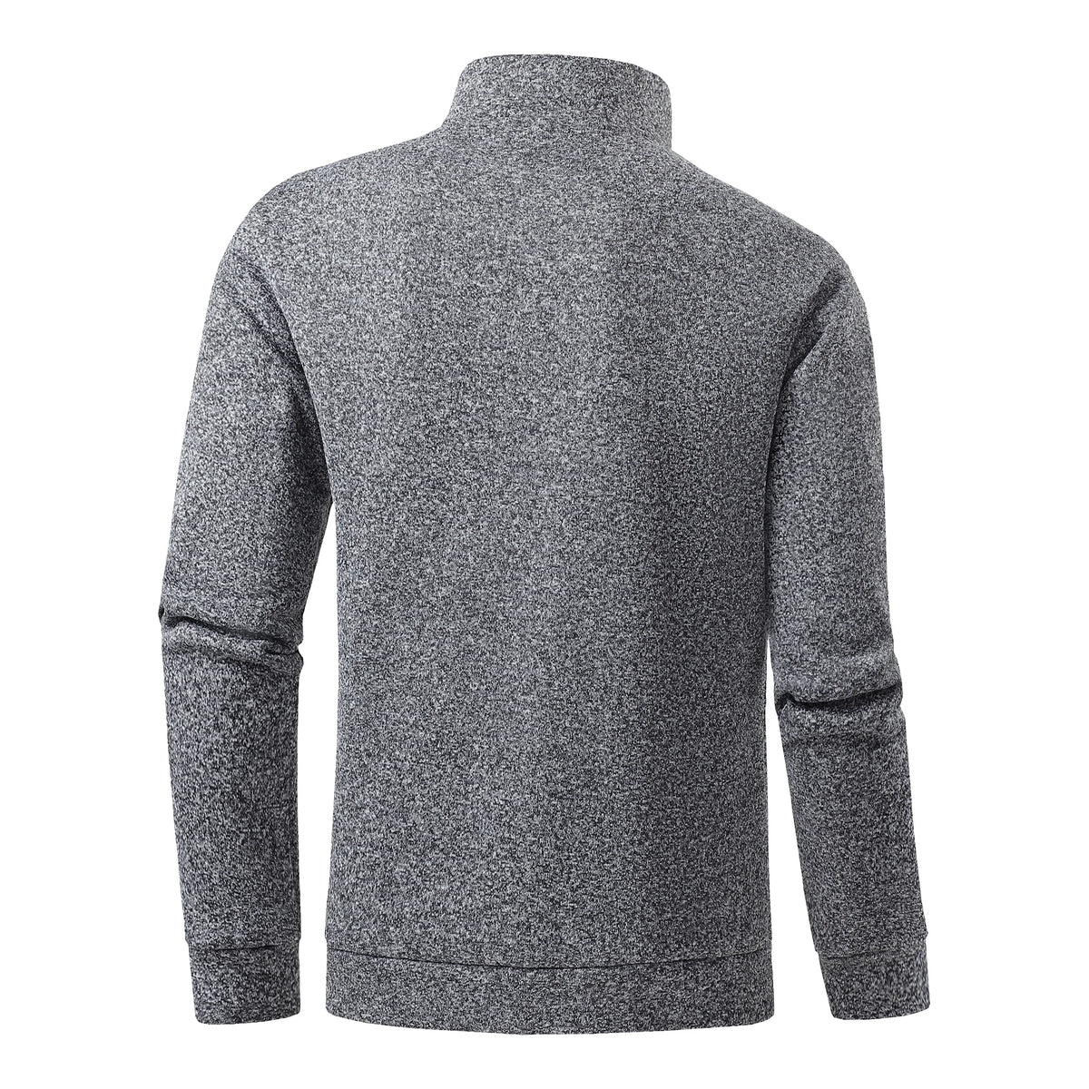 Men’s Fleece Half-Zip Turtleneck Sweatshirt
