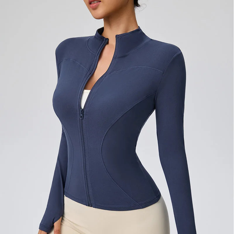 Women's Fall Pilates Quick-Dry Athletic Performance Jacket