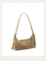 Women's Handbag New Suede Top Grain Leather Crossbody Bag Korean Style Wide Strap Shoulder Handheld Women Light Luxury Versatile