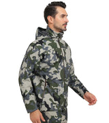 Men's Jetstream 3-in-1 Fleece Hunting Jacket Windproof Waterproof Breathable Lightweight Functional Steam Permeable