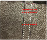 Mendy 22 CM Large size Top Quality Bucket Bags Women's Bag Lady Luxury Designer High End Bag TC Cowhide Golden Sliver