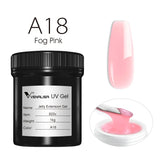 VENALISA Jelly Gel Large Volume 1L Jelly Nude Collection Not Burning Soak Off UV LED Soft Extension Gel Nail Gel Nail Manicure