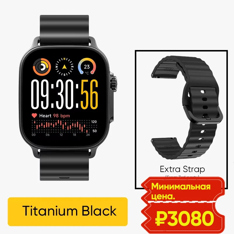 realme Watch 5 – 1.97" AMOLED GPS Smart Watch, 14-Day Battery