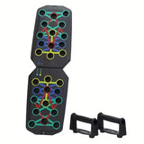 Portable Push-Up Board Set with Handles – Full Body Trainer