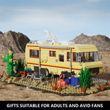 Technical Breaking Bad RV Adventure Camper Bus Car Model Building Blocks Fit Car Vehicle Assemble Bricks Toys For Avid Fans