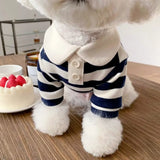 Breathable Cotton Polo Shirt for Dogs | Yorkie & Chihuahua