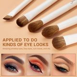 Jessup Professional Makeup Brush Set | 10–14 Pcs