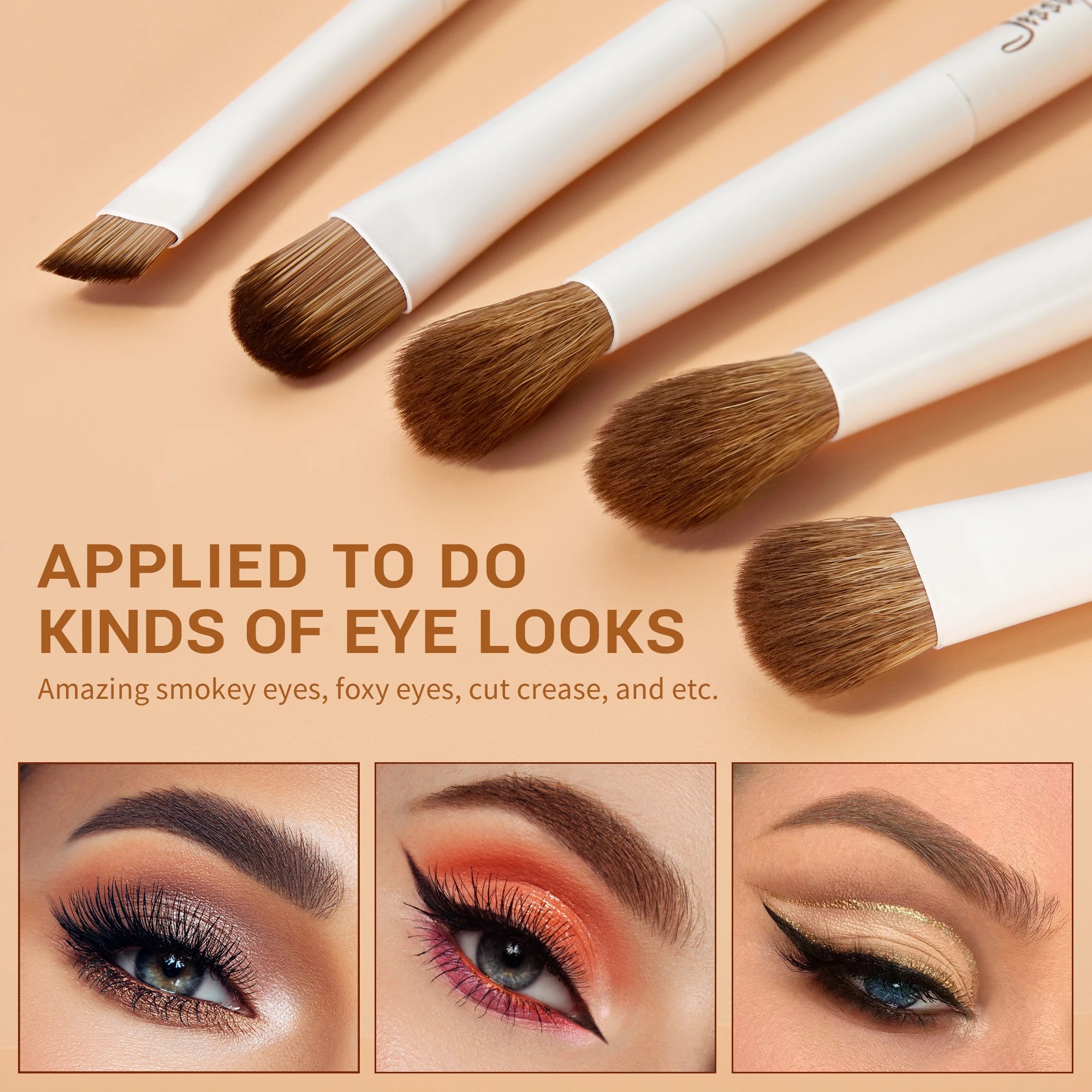 Jessup Professional Makeup Brush Set | 10–14 Pcs