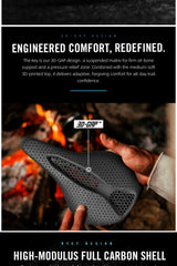 RYET Carbon 3D Printed Bike Saddle 145/155mm