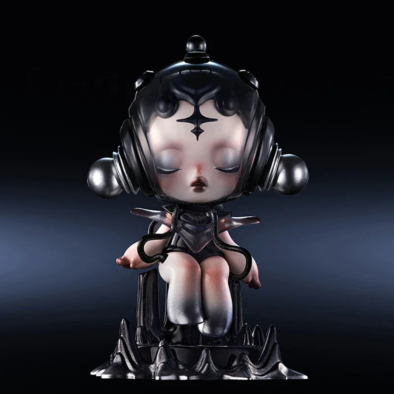 POP MART SKULLPANDA The Sound Series Blind Box Toys Kawaii Anime Blind Box Action Figure Surprise Mystery Box Dolls Girls Gift