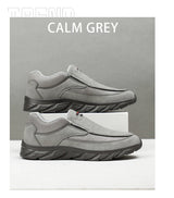 Men Leather Casual Shoes Breathable Loafers Men Sneakers New Male Comfortable Leather Flat Footwear Sneakers Men Shoes