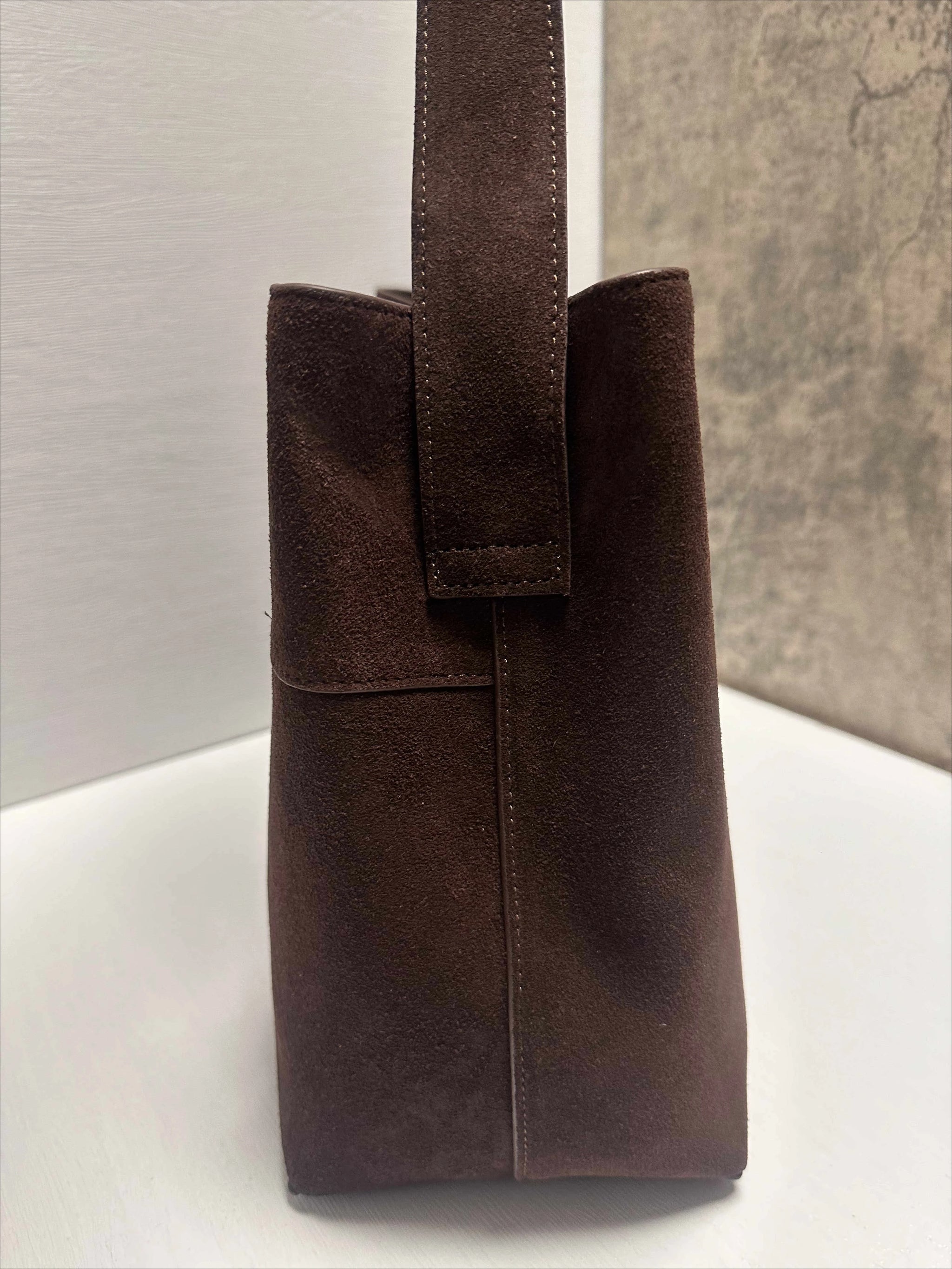 Motingsome Oversize Women Bag Luxury Suede Leather Winter Bags Frosted Cow Skin Handbag and Purses Retro Lady Tote 2024 New
