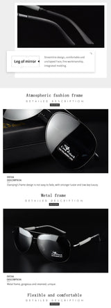 Cook polarizer color-changing sunglasses male driver fishing sunglasses day and night driving special glasses tide