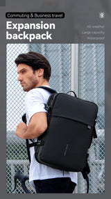 MARK RYDEN Large Travel Backpack Men Multi-functional 39L Expandable Airline Approved 17.3inch Laptop Backpack Ykk Zipper