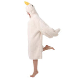 Funny Goose Hooded Fleece Robe