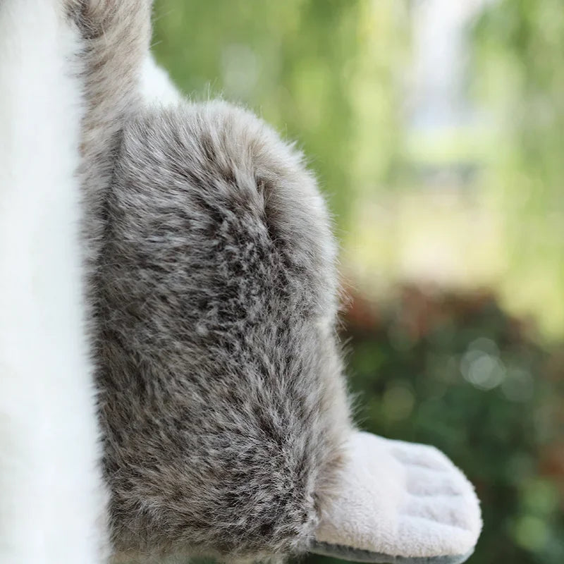 28cm Wild Lemur Plush Toy – Lifelike Stuffed Animal