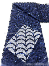 Bella One-Shoulder Capelet Sequin Gown | Formal & Prom