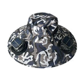 Solar-Powered Cooling Bucket Hat | UPF 50+ Wide Brim