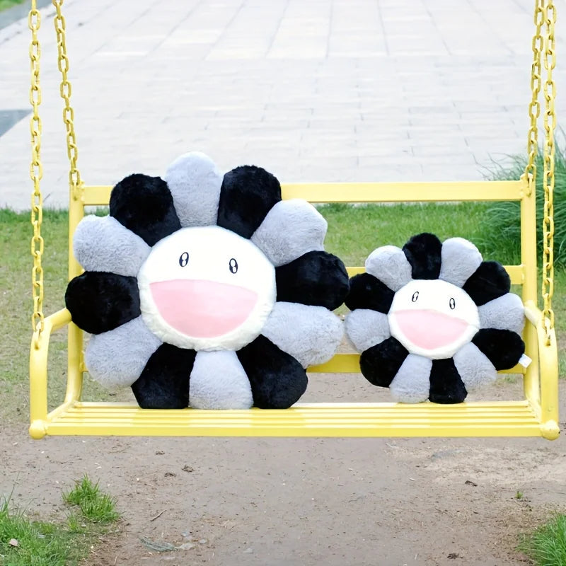 Sunflower Plush Cushion – Cheerful Décor Pillow