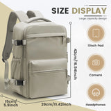 Ryanair 40x30x20 Cabin Bag Men Air Vacuum Compression Backpack Hand Luggage Laptop Backpack,42x29x15 Vacuum Clothing Storage Bag