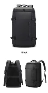 BANGE Multi New Men Backpack Sports Travel Business Large Capacity Dry and Wet Separation Outdoor Hiking with Shoe Compartments
