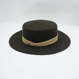 Wool Felt Fedora & Boater Hat – Wide Brim, Unisex