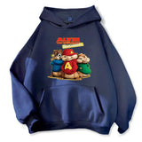 2026 Fashion Neutral Casual Sports Men's and Women's Hoodies Alvin Chipmunk Halloween Men's and Women's Hoodies Trendy Clothing