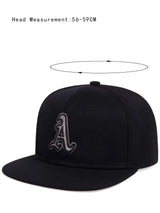 Letter Embroidered Hip Hop Cap – Unisex Street Style