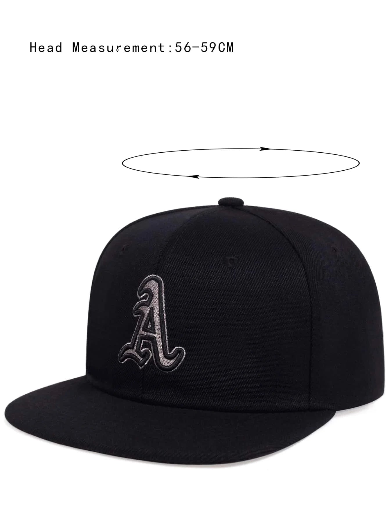 Letter Embroidered Hip Hop Cap – Unisex Street Style