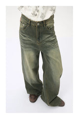 Men's Loose Straight-Leg Denim Jeans & Shorts