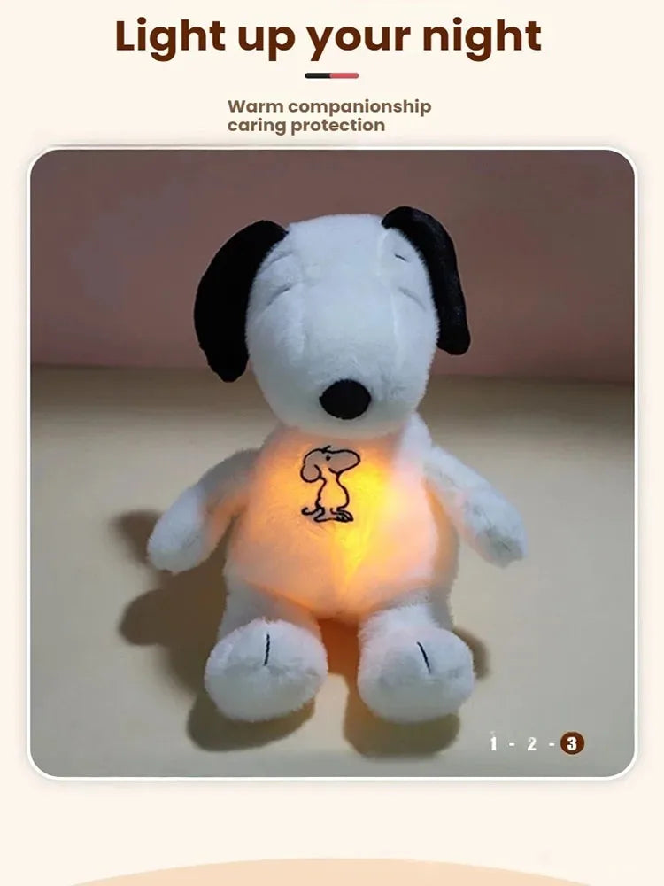 Breathing Snoopy Sleep Aid Plush