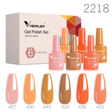 Venalisa HEMA-Free Gel Polish Kit | 6 Shades, 7.5ml
