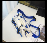 2024 Techwear Style Punk Hip Hop Single Shoulder Crossbody Bag Men Women Street Vintage Chest Bag Casual Sport Fanny Pack