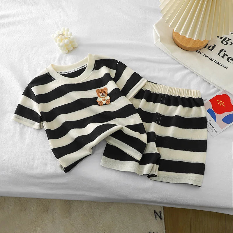 Kids' Striped Summer 2-Piece Set