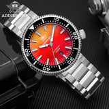 ADDIESDIVE Men's Automatic Watch Super Luminous Sapphire Glass 1000m Waterproof Diver's Wristwatch Ceramic Bezel Man Watches